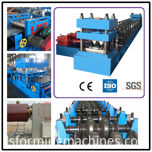 Steel Guard Rail Roll Forming Machine Steel Guard Rail Roll Forming Machine